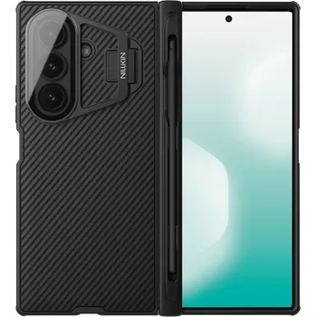 Náhradní kryt pro mobilní telefon Nillkin CamShield Prop Pen Slot (Transparent Lens) zadní kryt pro Samsung Galaxy Z Fold 7 Black