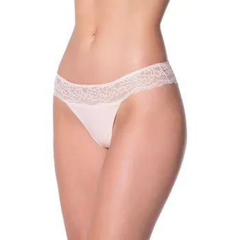 Dámské spodní prádlo Dámské kalhotky Salsa beige - JULIMEX béžová S