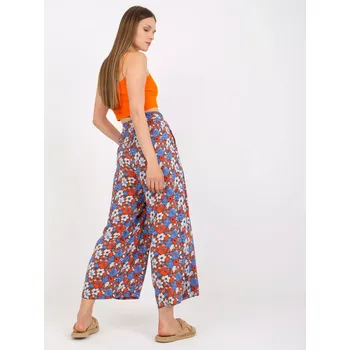 Dámské kalhoty Kalhoty D73781M62237A hnědé S