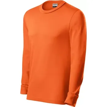 Pánské tričko Rimeck Resist LS M MLI-R0511 oranžové tričko 2XL