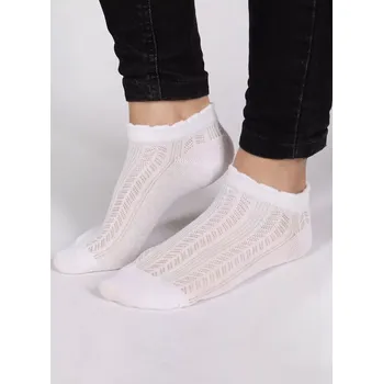 Pánské ponožky YOCLUB SK-0010 Ažurové patky 23-41 černá 35-38