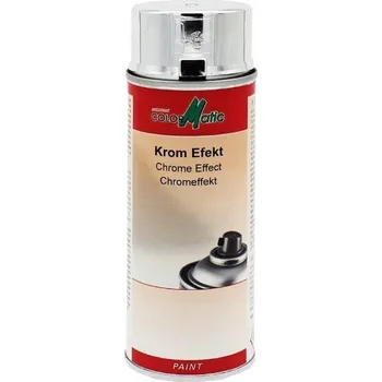 Barva ve spreji CM CHROM SPRAY EFEKT CHROMU STŘÍBRNÝ LAK 0,4l