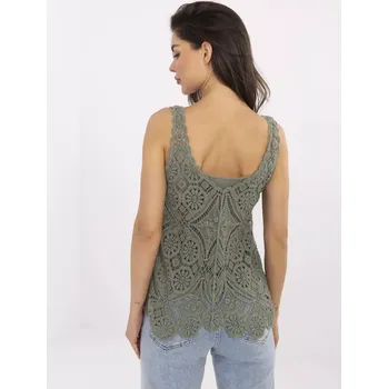 Dámská halenka Halenka MI BZ 9006.75 khaki jedna velikost