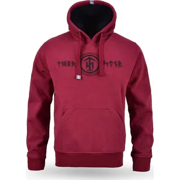 Pánská mikina Thor Steinar - KPZS Mjodal bordeaux Barva: Červená, Vel: 3XL