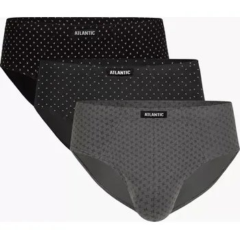 Slipy Atlantické kalhotky 3MP-101/03/04 A'3 M-3XL tmavě modrá M