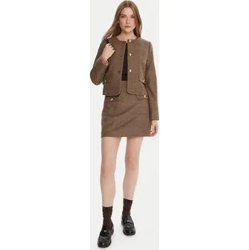 Dámská sukně Barbour Mini sukně Sophia LSK0130MI11 Hnědá Regular Fit 16
