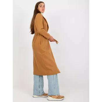 Dámský kabát Kabát TW CZ BI 5312.32 velbloudí jedna velikost