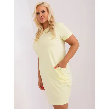 Dámská tunika RV TU 8862 tunika.69P jasně žlutá jedna velikost