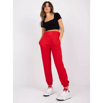 Dámský svetr Teplákové kalhoty-RV-DR-7460.11-červená L/XL