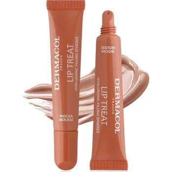 Přípravek na rty Lip Treat hydratační lesk na rty č. 8 Mocha Mousse Dermacol - Oficiální e-shop Dermacol