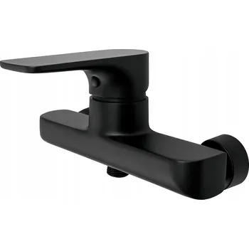 Vodovodní baterie Sprchová baterie do koupelny baterie Durasan černá matná nástěnná univerzální