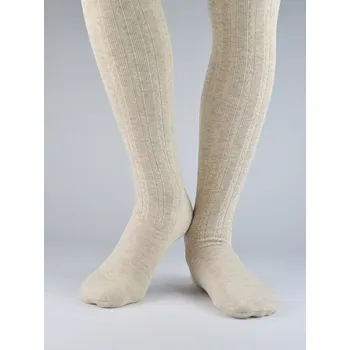 Noviti RB003 Dívčí termo punčocháče 116-158 Béžová 128-134