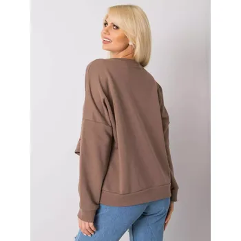 Dámská mikina Mikina RV BL 7007.24x hnědá S/M