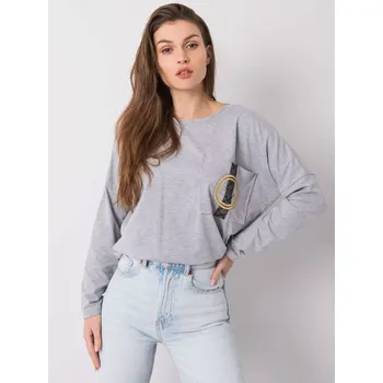 Dámská halenka Halenka RV BZ 5968.17 šedá jedna velikost