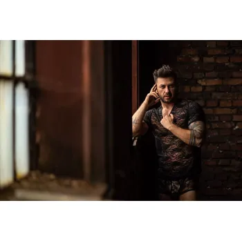 Dámská erotická souprava Tričko Romance - Anais L