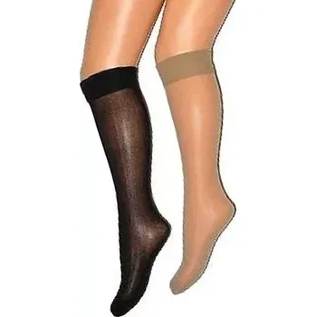 Pánské ponožky Dámské podkolenky Inez elastil A'2 zlatý univerzální