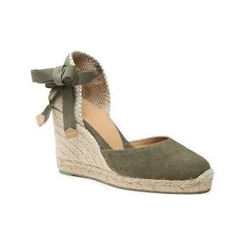 Dámské baleríny Espadrilky Castañer Carina/8/002 021642-414 Zelená 37