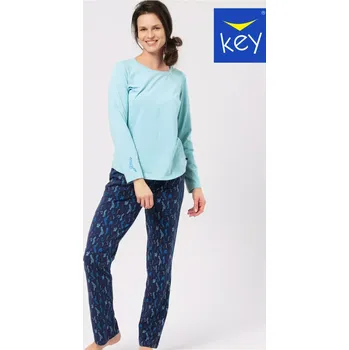 Dámské pyžamo DÁMSKÉ PYŽAMO LNS 535 B24 tmavě modrá XL