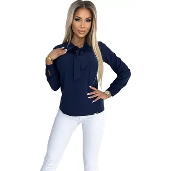 Dámská halenka Dámská halenka 140-22 - NUMOCO tmavě modrá L