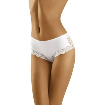 Kalhotky Kalhotky Mimi White - Wol-Bar XL