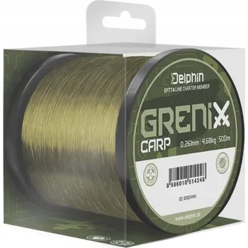 VLASEC Delphin GRENIX Carp / zelené 0,331mm 7,39kg 500m
