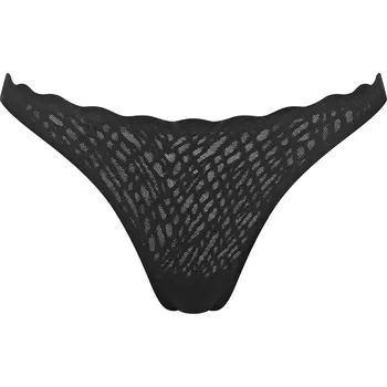 Kalhotky Dámská tanga ZERO Feel Bliss String - BLACK - černé 0004 - SLOGGI BLACK S