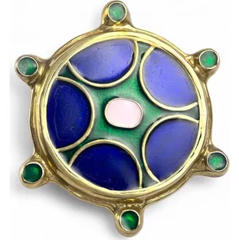 Brož Saská brož, Yorkshire, Anglie, 950-1066 CE