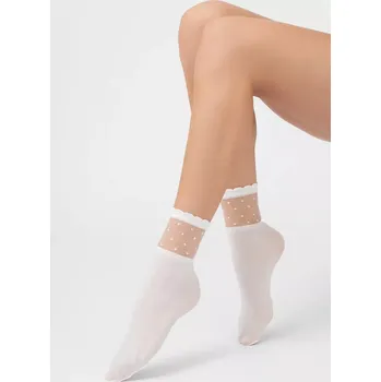 Ponožky Veneziana Bibbi mango univerzální