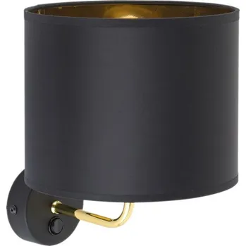 Nástěnné svítidlo Nástěnné svítidlo Vega černé E27 Tk Lighting