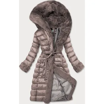 Dámská bunda WAY MODE Dámská zimní bunda cappuccino XXL