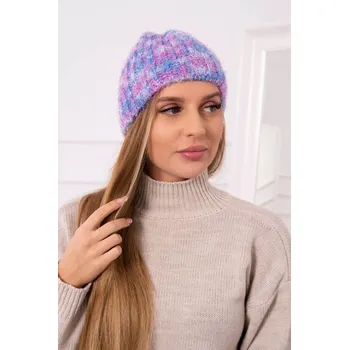 Čepice Dámská čepice Cina K259 fialová UNI