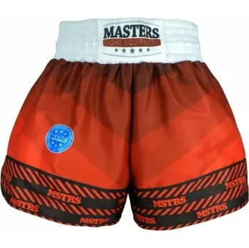 Masters Skb-W M kickboxerské šortky 06654-02M červená+XL