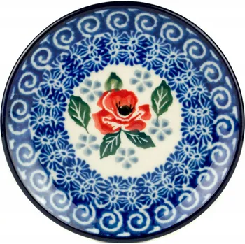 Talíř Podšálek dezertní talířek 10 cm Ceramika Artystyczna Bolesławiec