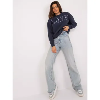 Dámská mikina Mikina D10606BA02565C tmavě modrá M