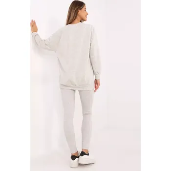 Dámská halenka Sada EM KMPL 850.18P světle šedá jedna velikost