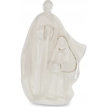 Betlém Porcelánový betlém s LED osvětlením, 21,5 cm