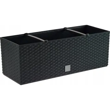 Truhlík Truhlík RATO CASE samozavlažovací plastový 50cm 17l Barva: Antracit