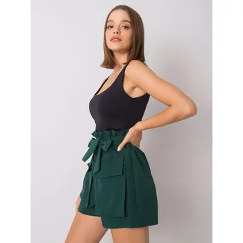 Dámské kalhoty Šortky DHJ SN 13295.76 tmavě zelené XL