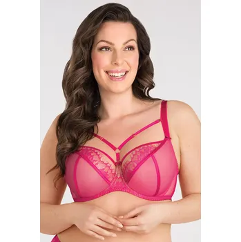 Podprsenka Gorsenia K496 Paradise kolor:amarant 70E