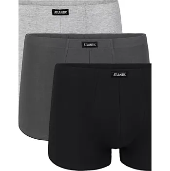 Boxerky Pánské boxerky 3 pack 007 mix - Atlantic vícebarevná XL