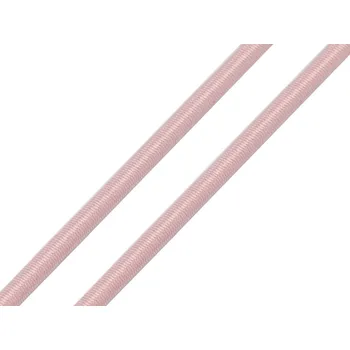 Kulatá pruženka Ø4 mm METRÁŽ - 2 (158) pudrová