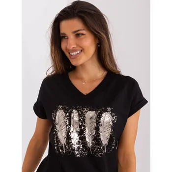 Dámská halenka Halenka RV BZ 8955.10 černá S/M