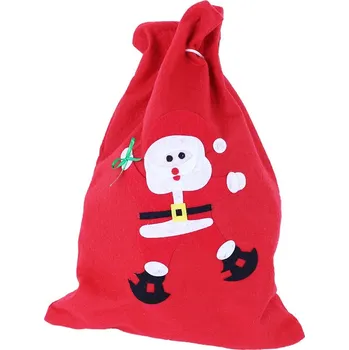 Vánoční dekorace Vánoční pytlík se santou