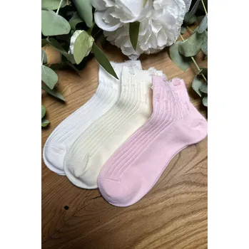 Pánské ponožky Dámské ponožky Magnetis Roztrhané růžová univerzální