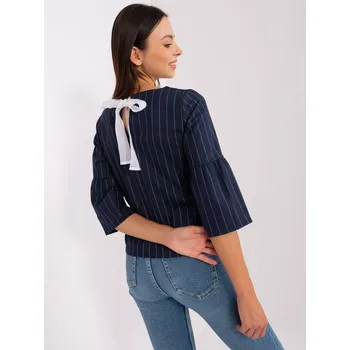 Dámská halenka Halenka LK BZ 506434.33P tmavě modrá 40