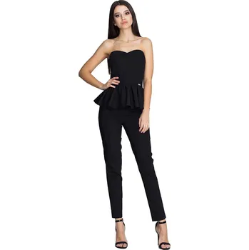 Dámská móda Dámská dvoudílná sada M606 černá - Figl 36