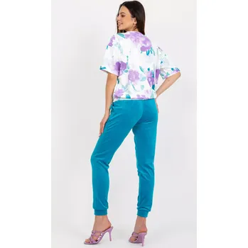 Dámská halenka Sada WN KMPL 8192.15 bílé a modré S