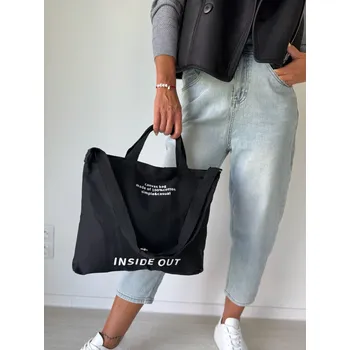 Mishel Taška plátěná černá Velikost: UNI