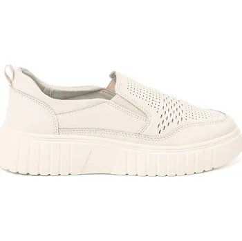 Dámské polobotky Exkluzívní polobotky hnědé dámské platforma 40