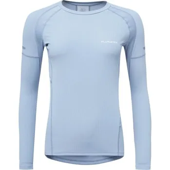 Dámské tričko Dámské performance triko s dlouhým rukávem Klimatex DEFAR XS Světle modrá, Bílá